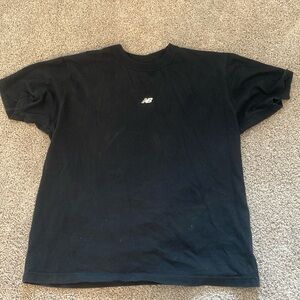 Black Size L New Balance Athletics Embroidered T-Shirt